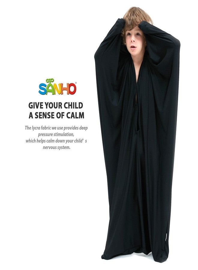SANHO Sensory Sock Body Sock,Small,Perfect for Children with Sensory Processing Disorder,Updated Version,Black - Image 4